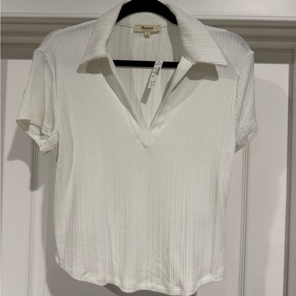Madewell  Polo Collar Top